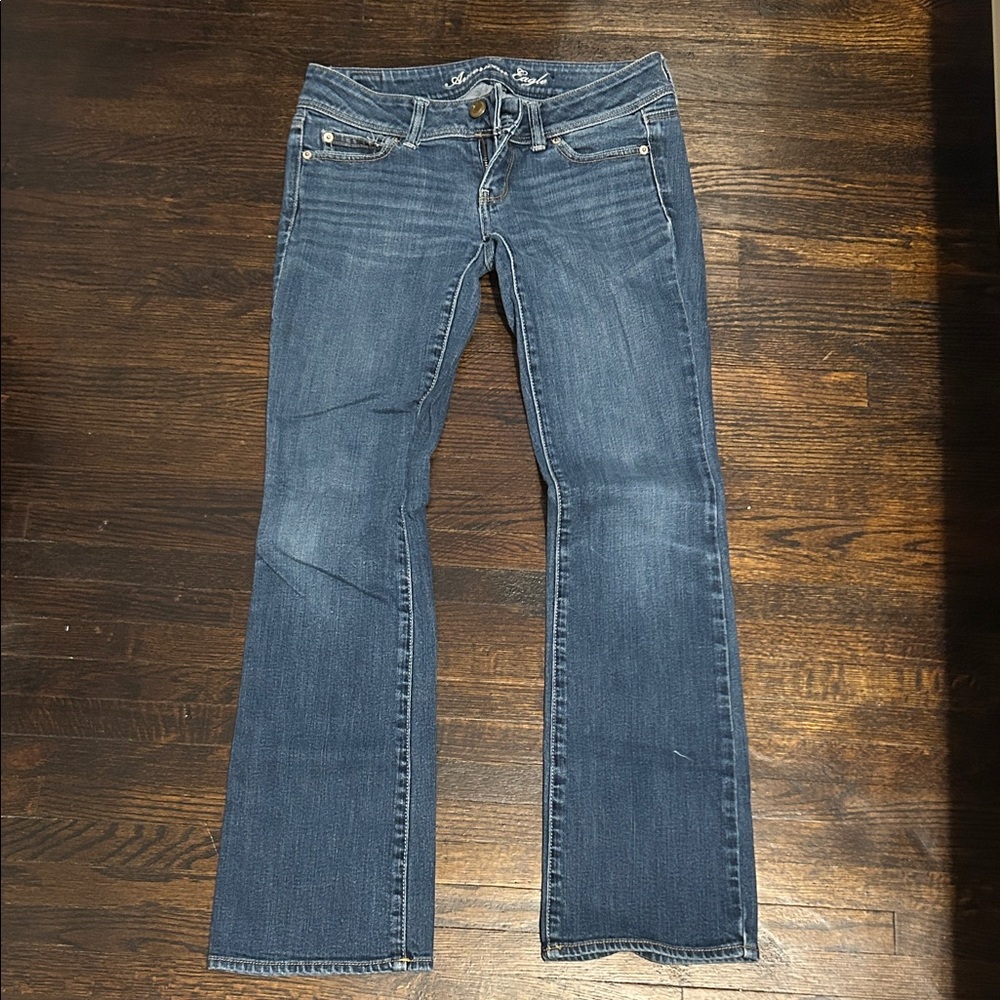 American Eagle Outfitters Blue Boot Cut Jeans